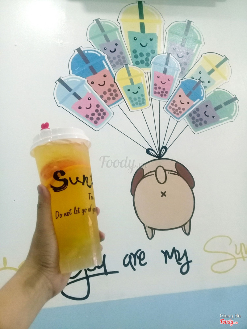 Trà hoa quả tươi Sun