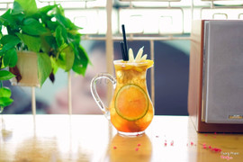 Trà đào cam sả