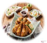 Garlic &amp; Soy Sause Chicken
마늘간장치킨