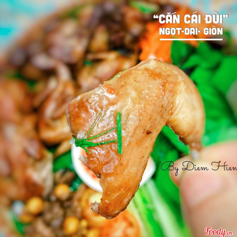 Cút chiên bơ - Đùi ú nu