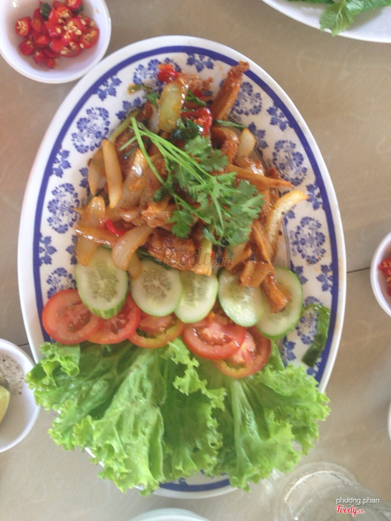 Sụn gà chiên 