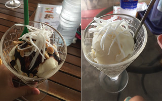 Kem xôi dừa ngon