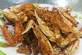 càng ghẹ rang muối