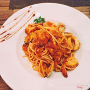 spaghetti hải sản