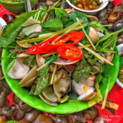 nghêu hấp