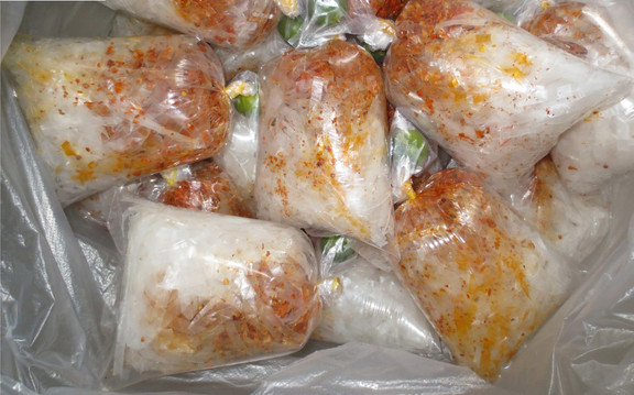 Bánh Tráng Muối Tép