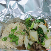 Cơm bò rau củ sốt TC