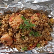Cơm tôm cay