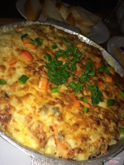 Cá hồi bỏ lò phô mai 