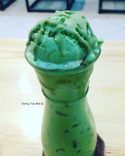 Volcano Matcha Ice Cream