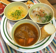 Bò kho - súp - cháo