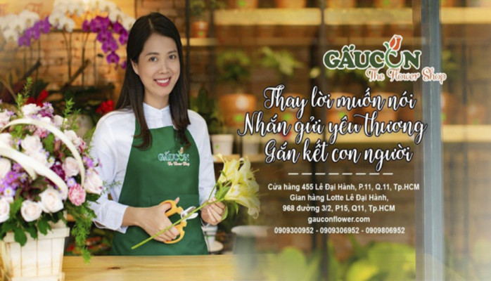 Gau Con The Flower Shop - Hoa Tươi