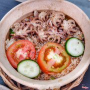 cơm chiên bạch tuộc