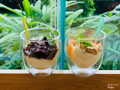 Sữa chua Mixed nếp cẩm, Chanh dây