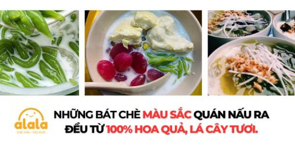 Alala - Chè Thái & Tào Phớ Thạch Găng Vị Thanh Ngọt Nhẹ - Phú Mỹ