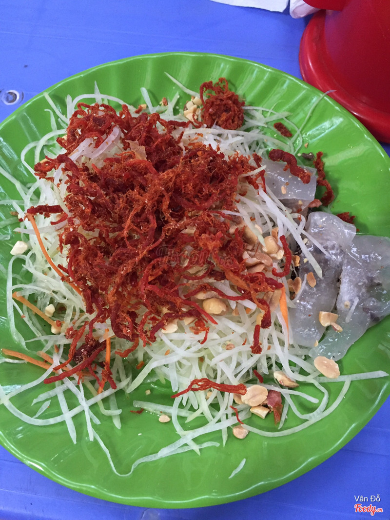 Nộm bò khô+bột lọc