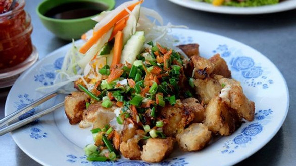 Bột Chiên, Nui Xào Thu Hà