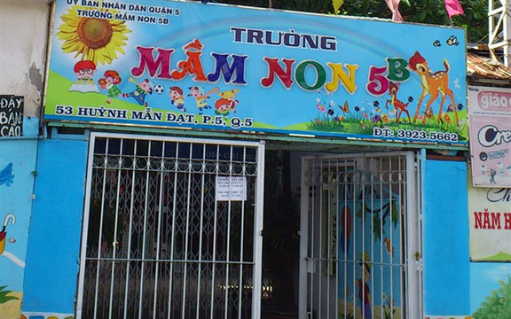 Trường Mầm Non 5B - Huỳnh Mẫn Đạt