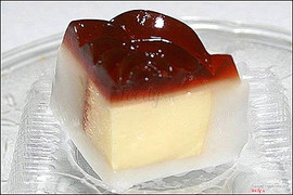 Bánh rau câu nhân flan