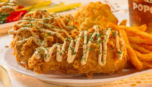 Gà Rán Popeyes - Sân Bài Nội Bài