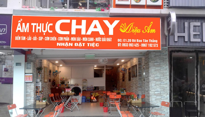 Ẩm Thực Chay Diệu Âm - Bờ Bao Tân Thắng