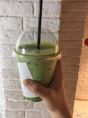 Green tea latte 35k