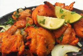 Gà nướng ướp gia vị Ấn Độ