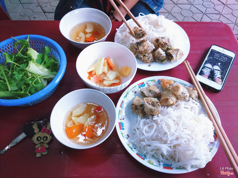 Bún Chả Cuốn