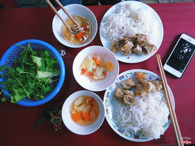 Bún Chả Cuốn