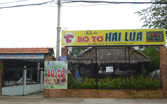 Bò Tơ Hai Lúa
