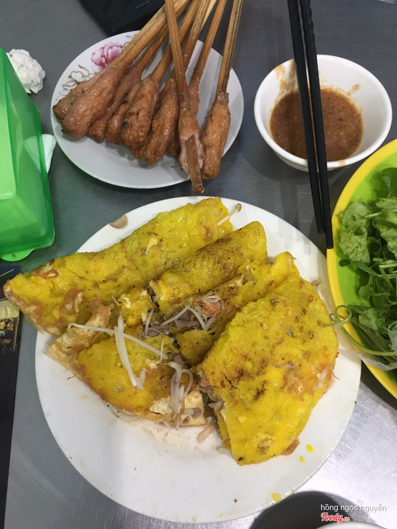 bánh xèo 1 đĩa 4 cái