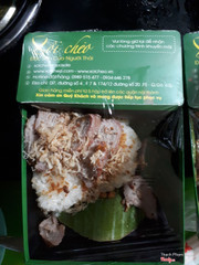 Xôi thịt nướng