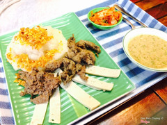 Xôi bắp bò rim 25k