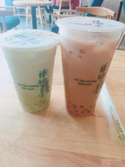 Trà sữa trà xanh, trà sữa dâu