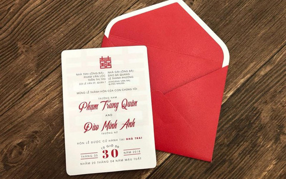 Thiệp Cưới Nhà Pen