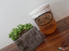 Trà gạo rang kem cheese