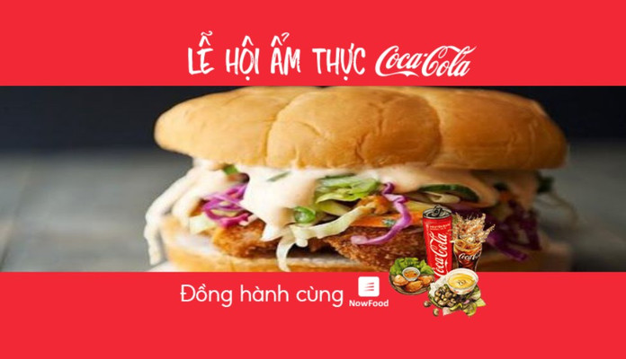 FoodFest - Chicken Bread - Bánh Mì Gà Rán - Phan Văn Trường - NowFood x Coca