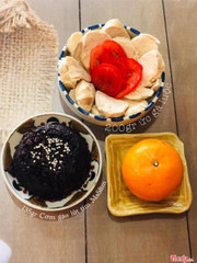 cơm gạo lứt tím ms slim