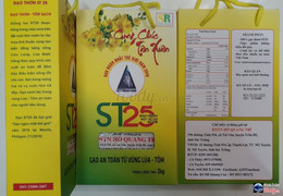 Gạo sóc trăng ST25