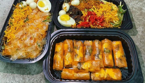 Bánh Tráng Trộn Mix - Nước Ép Ly Ly - Hoàng Tam Kỳ