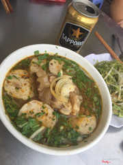 Bún bò giò chả<a class='hashtag-link' href='/ho-chi-minh/hashtag/sapporopremiumbeer-188774'>#SapporoPremiumBeer</a>