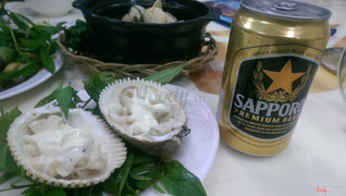 Sò dương phô mai 20k/con<a class='hashtag-link' href='/tien-giang/hashtag/sapporopremiumbeer-188774'>#SapporoPremiumBeer</a>