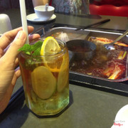 Đồ uống mới k nhớ tên chính xác :) thanh nhẹ uống ok