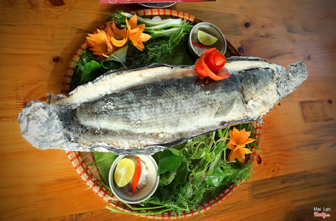 cá lóc nướng muối