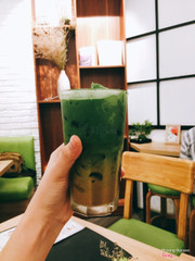 Matcha coffee 