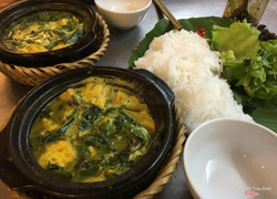 Bún ốc chuối đậu