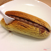 choco custard pastry bread