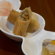 Dim Sum Assortment. Portion of business set lunch