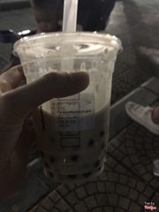 Trà sữa phô mai mà ko thấy phô mai đâu 😒 uống nhạt toẹt ạ