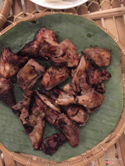 Gà rừng nướng mọi